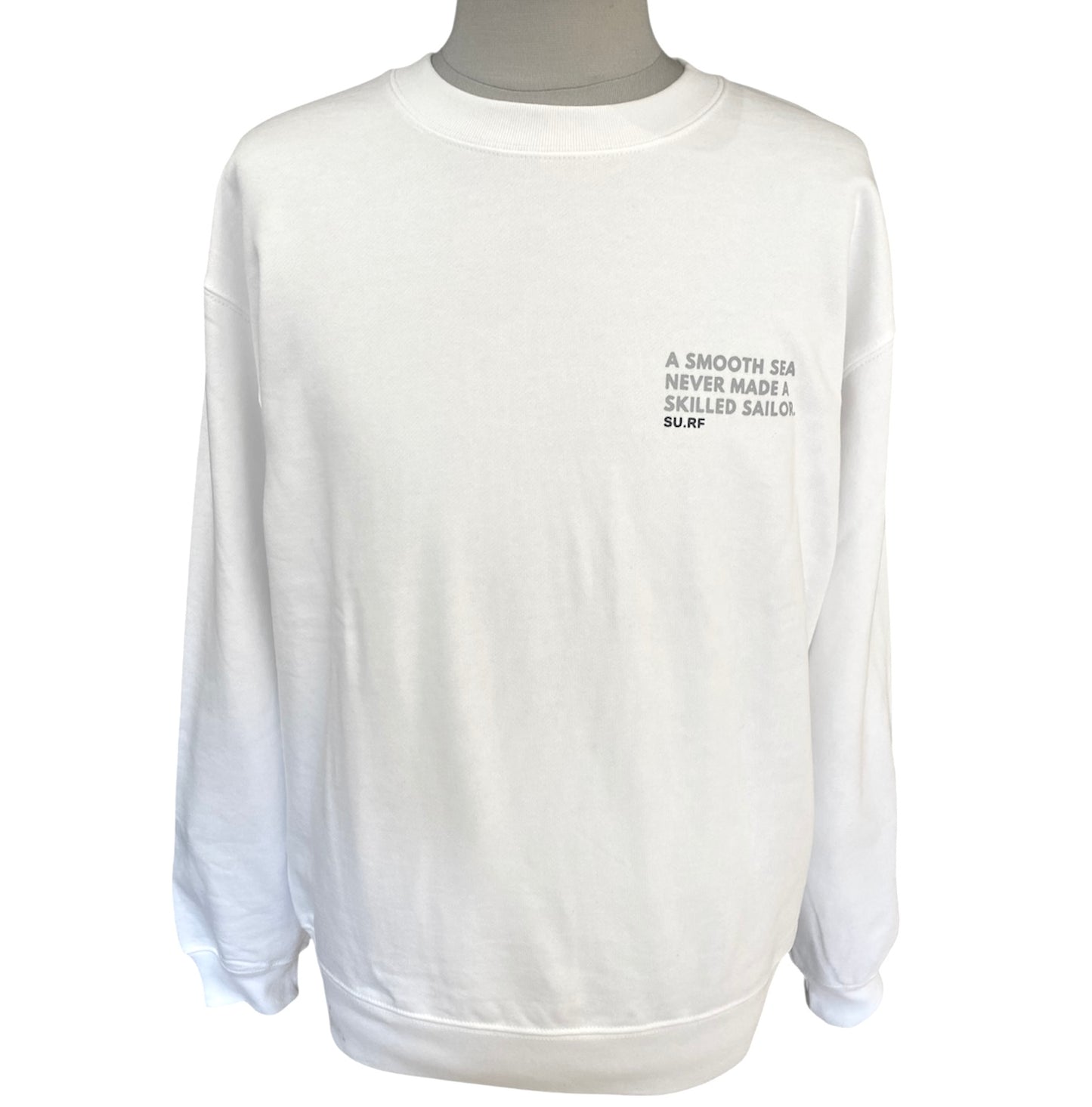 Skilled Sailor Crewneck ホワイト