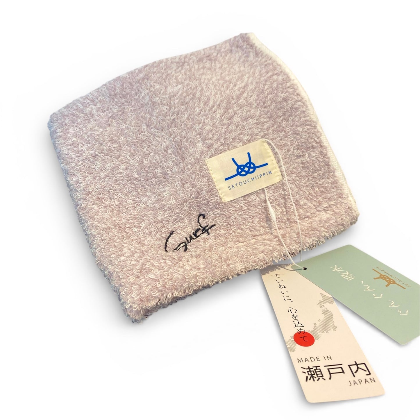 surfオリジナル　ウォッシュタオル 夕凪 ベージュ