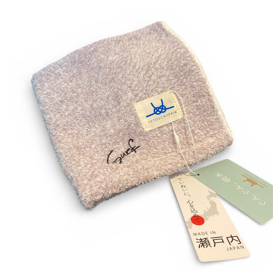 surfオリジナル　ウォッシュタオル 夕凪 ベージュ