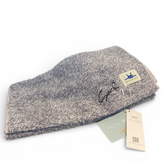 surfオリジナル　フェイスタオル 夕凪 グレー