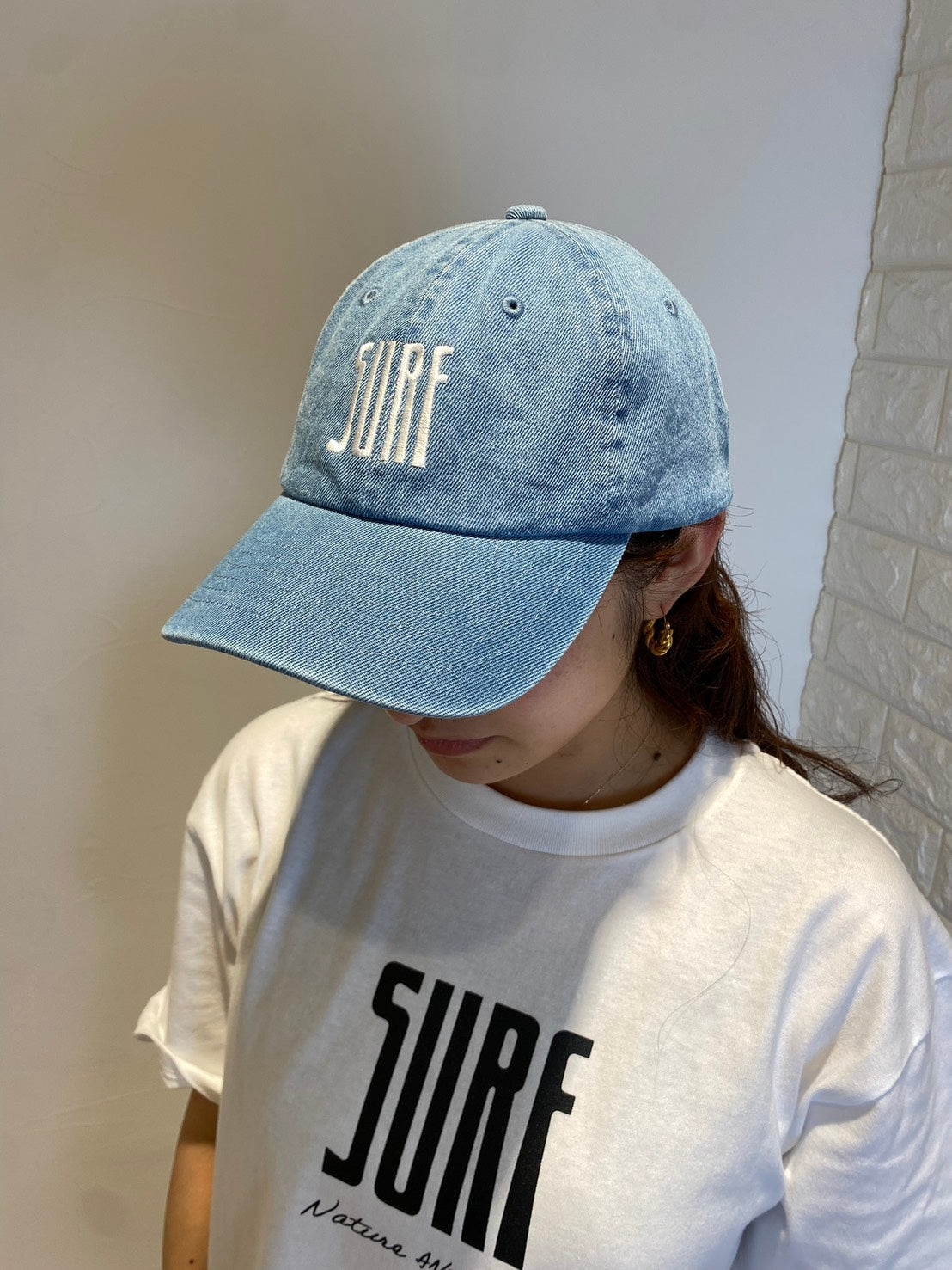 Urban surf コットンキャップ デニム