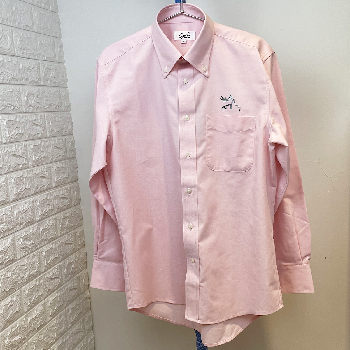 surf ワイシャツ(bird) pink